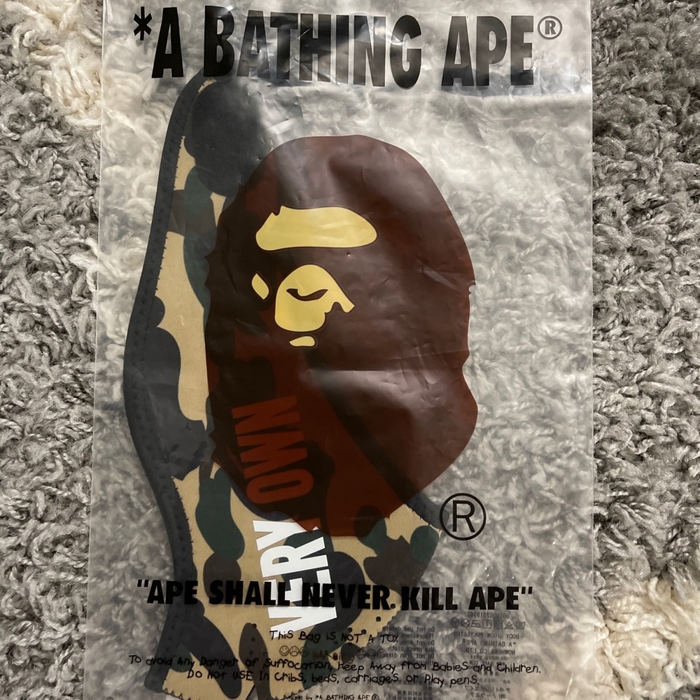 Bape x OVO Face Mask NWTS